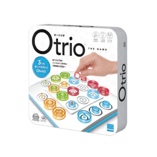 〇を3つ揃えてオートリオ。究極の3目並べゲーム！●内容／ゲームボード×1、コマ×36（大×3、中×3、小×3：各4色）●サイズ／パッケージ：W267×D50×H267mm●重量／770g●材質／HIPS、PVC、GPPS