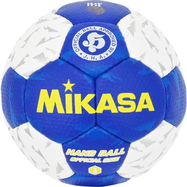 ハンドボール 屋内用3号 検定球 ミカサ HB350-WBL 公式試合球