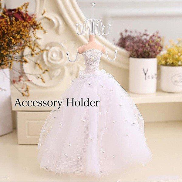 アクセサリーホルダー アクセサリースタンド ジュエリースタンド ドレス型 チュールドレス型 かわいい インテリア おしゃれ 収納 ブレスレット イヤリ Eight I L 081 Il Shop 通販 Yahoo ショッピング