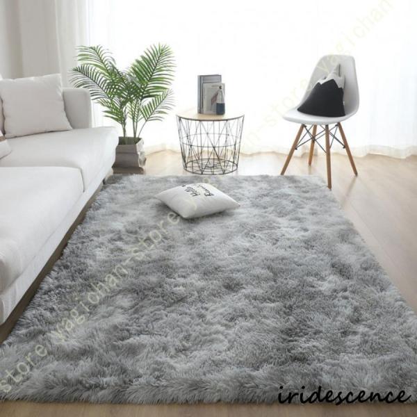 ラグ シャギーラグ カーペット 絨毯 ラグマット 1.5畳 滑り止め 洗える ふわふわ 130x190cm ホットカーペット 抗菌 防臭 防ダニ
