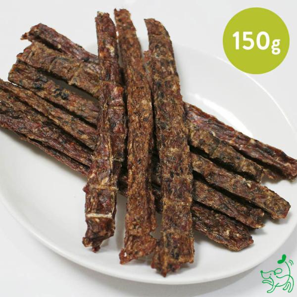 犬 おやつ 無添加 国産 牛タンスティック 150g/低脂肪 ビーフ ジャーキー 肉 イリオスマイル ポイント消化 大袋　超PayPay祭 ｜ イリオスマイル