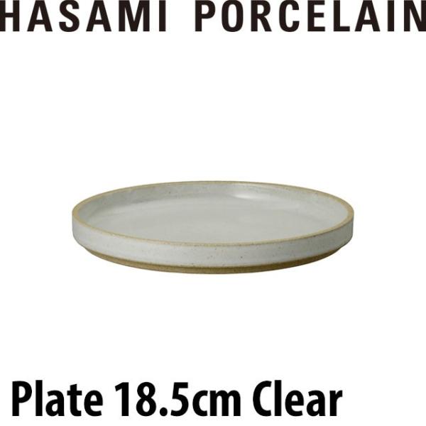 HASAMI PORCELAIN（ハサミポーセリン） プレート 18.5cm クリアー