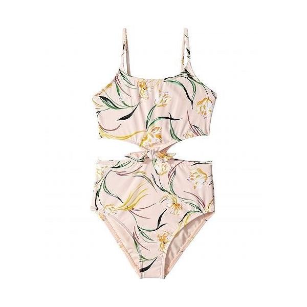 O Neill Kids オニール 女の子用 スポーツ アウトドア用品 キッズ 子供用水着 ワンピース Claris Floral Knot One Piece Little Kids Big Kids Iced Dallasreceiver Com