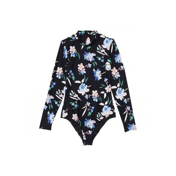 絶妙なデザイン ワンピース 子供用水着 キッズ スポーツ アウトドア用品 女の子用 オニール Kids O Neill スポーツ アウトドア用品 女の子用 オニール Kids O Neill Seabright Black Kids Kids Big Little Suit Surf Sleeve Long ファッション水着