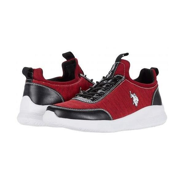 U S Polo Assn Usポロ メンズ 男性用 シューズ 靴 オックスフォード 紳士靴 通勤靴 U Vista Bx Black Red Www Manica Co Mz