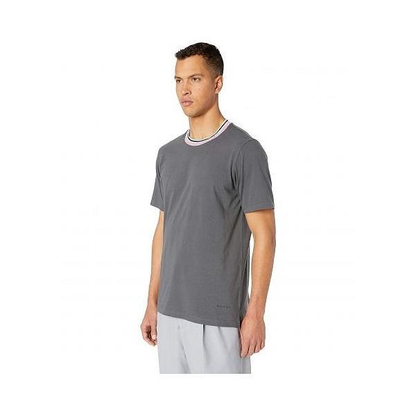 Marni マルニ メンズ 男性用 ファッション Tシャツ Trimmed Jersey T Shirt Anthracite Alliance Gloves Ru