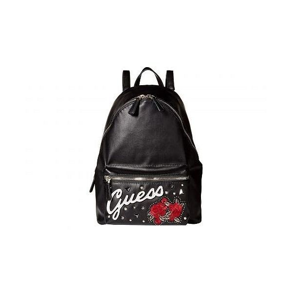 Guess ゲス Leeza レディース 女性用 バッグ 鞄 ゲス バックパック Backpack リュック Urban Sport Leeza Backpack Black Multi Sxxnhgd918x1qv2 I Love La