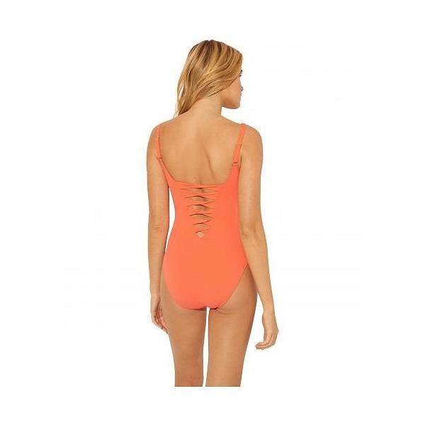 Bleu Rod Beattie ブルーロッドビーティー レディース 女性用 スポーツ アウトドア用品 水着 ワンピース Twister Lace Down Over The Shoulder Mio One Piec Pymr Go Th