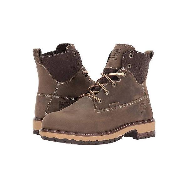 Timberland Pro ティンバーランド レディース 女性用 シューズ 靴 ブーツ 安全靴 ワークブーツ Hightower 6 Alloy Safety Toe Waterproof Turkish Coffee Supersport Tn