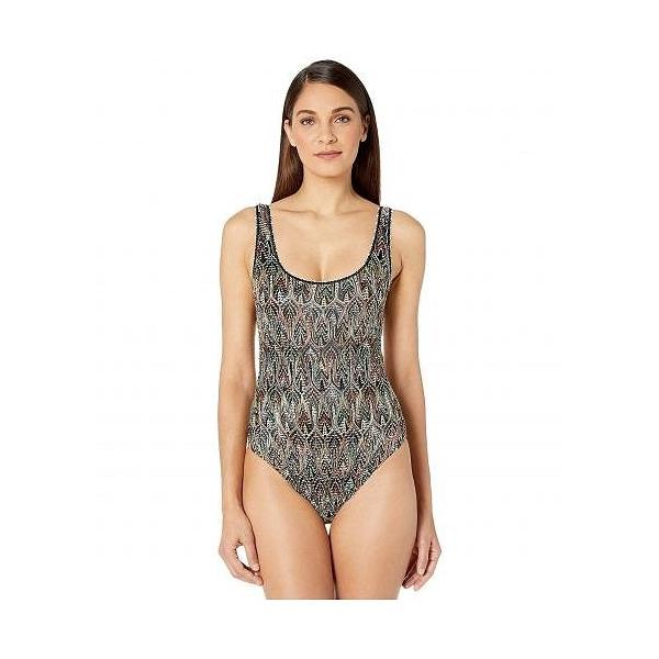 限定品 Missoni Mare レディース 女性用 スポーツ アウトドア用品 水着 ワンピース Raschel Vichy One Piece Swimsuit Black 安い割引最安値