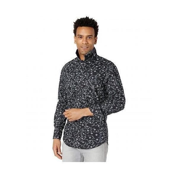 Rock And Roll Cowboy ロックンロールカウボーイ メンズ 男性用 ファッション ボタンシャツ Print Long Sleeve Snap B2s4051 Black Dallasreceiver Com