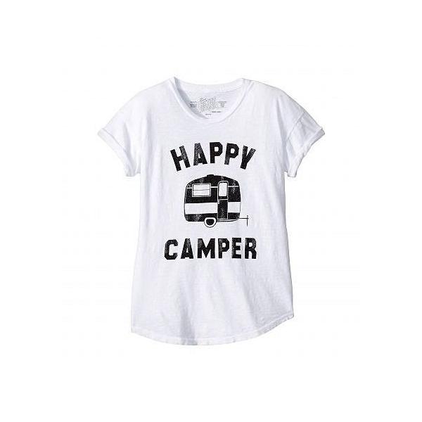 The Original Retro Brand Kids オリジナルレトロブランド 女の子用 長袖 ファッション 子供服 Tシャツ Happy Camper Short Sleeve Rolled Sleeve Tee Big Prettyfunnyballoons Com