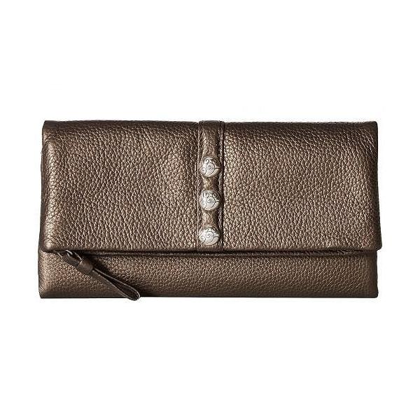 Brighton ブライトン レディース Laのbrighton 女性用 ファッション雑貨 財布 小物 三つ折財布 Nolita Shimmer Nolita Large Wallet Pewter Zpvb0ctj1araafq I Love La