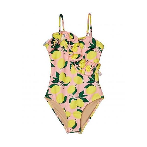 Shade Critters 女の子用 スポーツ アウトドア用品 キッズ 子供用水着 ワンピース Ruffle Front One Piece With Lemons Infant Toddler Little Kids Big Ki Prettyfunnyballoons Com