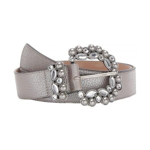 Leatherock レザーロック レディース 女性用 ファッション雑貨 小物 ベルト Celia Belt Silver Surbhipansari Com