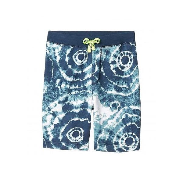 Crewcuts By J Crew 男の子用 ファッション 子供服 ショートパンツ 短パン Blue Tie Dye Knit Shorts Toddler Little Kids Big Kids Blue Sagaretxe Net