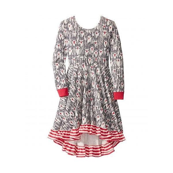 Rock Your Baby ロックユアボディー 女の子用 ファッション 子供服 ドレス Unicorn Love Long Sleeve Waisted Dress Toddler Little Kids Big Kids Cream Andwaffles Com