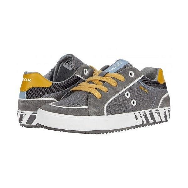 Geox Kids ジオックス 男の子用 キッズシューズ 子供靴 スニーカー 運動靴 Alonisso 46 Little Kid Big Kid Grey Yellow Supersport Tn