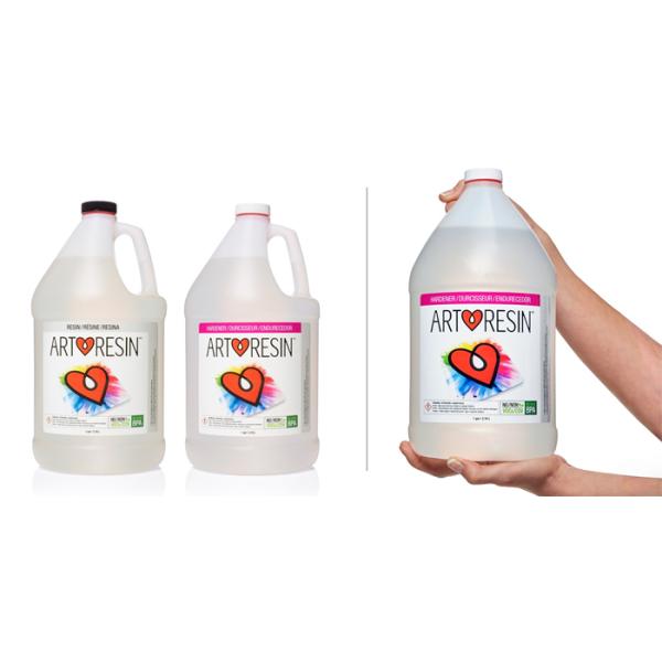 ArtResin エポキシ樹脂 レジン 透明 クリア 2 gallon ( 7.56 ArtResin エポキシ樹脂 レジン 透明 クリア 2 gallon ( 7.56