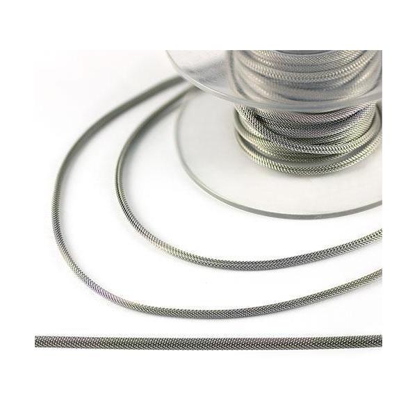 ステンレスチェーン (切売り) #21A  メッシュチェーン2mm / 10cm.