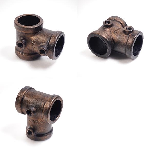 単管パイプφ25-26mm ジョイント クランプシリーズ アルミ製 T型 No.101 