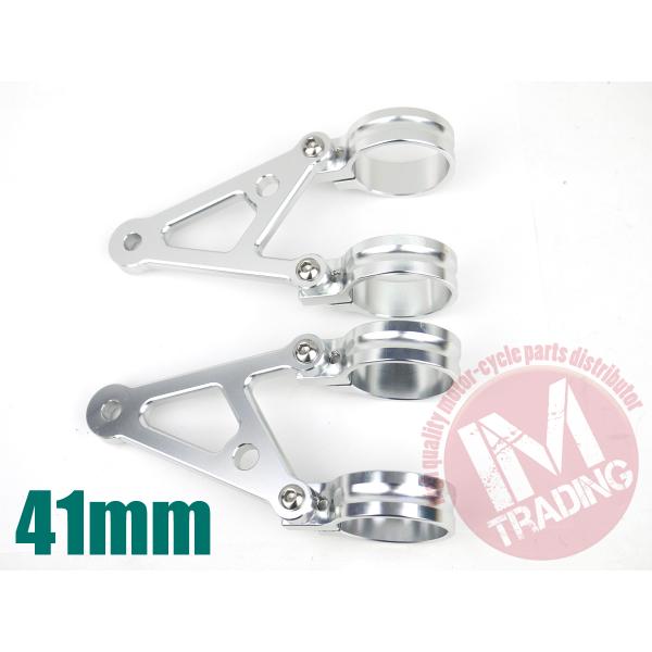 ビレットヘッドライトホルダー 41f シルバー ステーtzr250 Xjr400 R S Fzr400rr Trx850 Tdm850 Fj1100 10 Fzr750 Fz400 41mmフォーク Hl011s Y Im Trading Yahoo 店 通販 Yahoo ショッピング