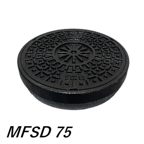 伊藤鉄工 MFSD-75 小口径桝蓋 サイズ 75 鋳鉄製ふた 小口径マス用 耐