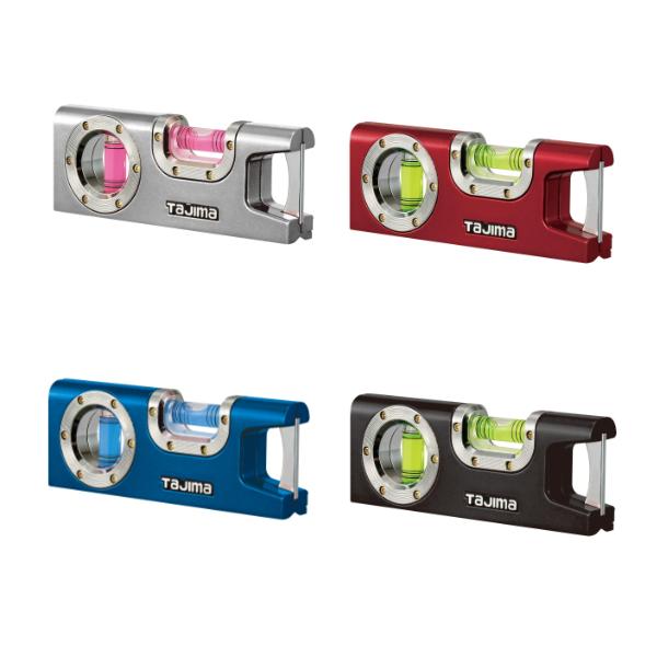 【使用用途】●足場設置,土木,建築,電気,配管,ブロック,内装,左官,機械,据付,日曜大工の作業【特徴】●磁石付携帯型アルミ製水平器●パイプにしっかり固定できるV字溝測定面●大型通し孔付●暗所でも読める蓄光プレートを採用。●磁束密度約330...