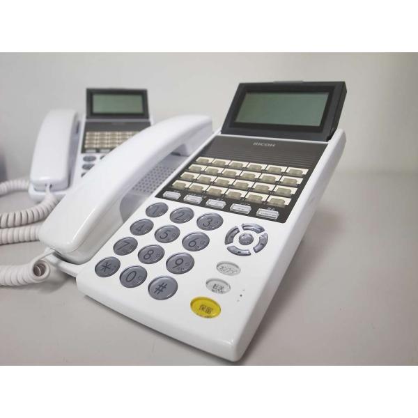□【☆希少☆】 RICOH BXシリーズ 24ボタン多機能電話機 【RI-24D 表示