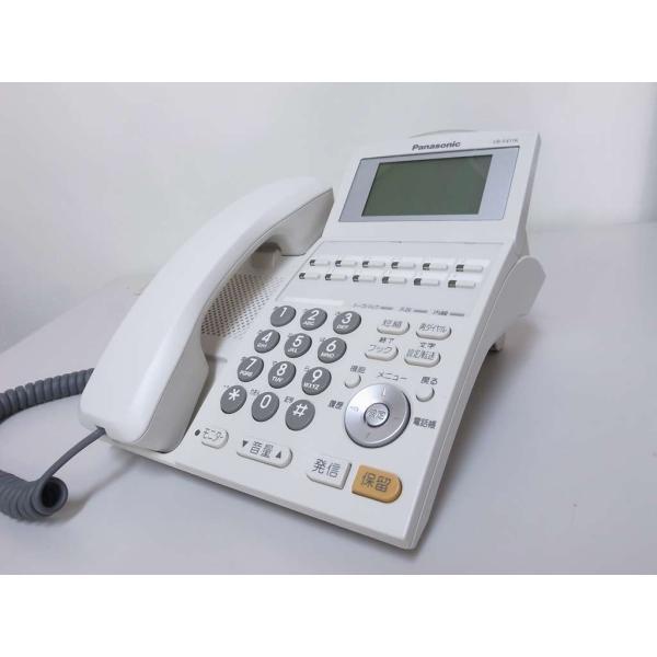 □□Panasonic La Relier 12キー電話機 【VB-F411KA-W