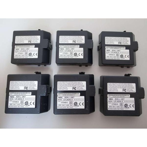 NEC AspireX 通話録音用ボトムユニット 【ADA-L UNIT】 6台 (2 NEC AspireX 通話録音用ボトムユニット 【ADA-L UNIT】 6台 (2