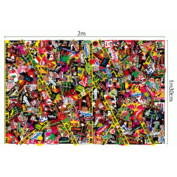 3M オリジナル ステッカー柄 ボム シート ラップフィルム シール