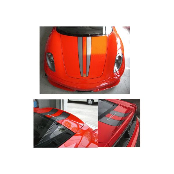 フェラーリ Ferrari スクーデリア ラインステッカーセット 特注