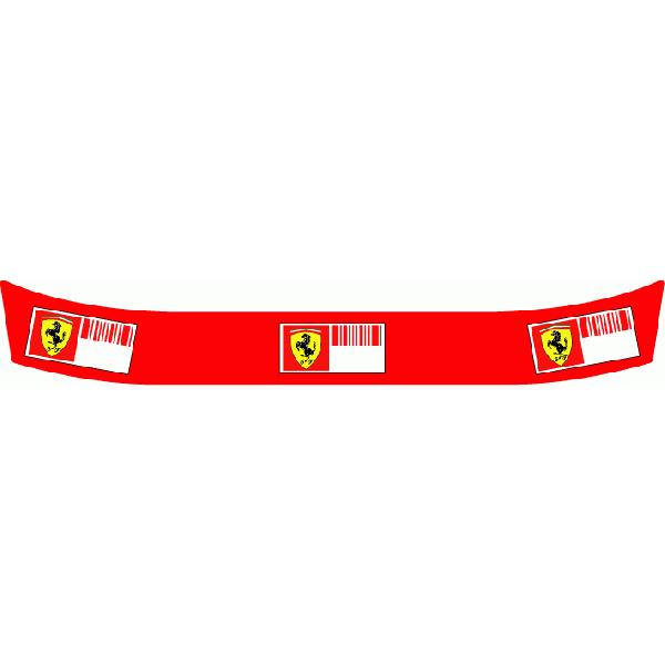 �w�����b�g �o�C�U�[�X�e�b�J�[ �t�F���[�� Ferrari 08 �A���C Arai GP-5�EGP-5S�ESK-5�EGP-6�EGP-6S�ESK-6�w�����b�g�Ή�