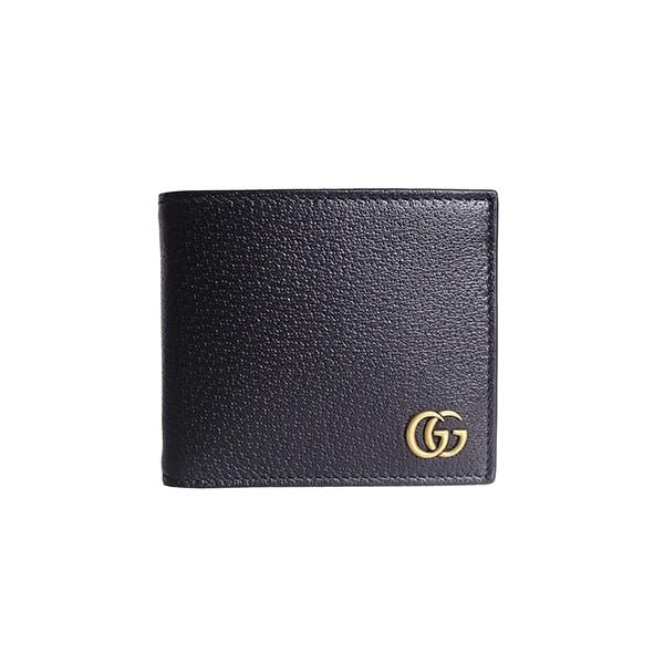 正規品販売 Gucci グッチ ギフ プレゼント 雑貨 メンズ Gucci グッチ 折財布 折財布 ブラック Djt 1000 メンズ 財布