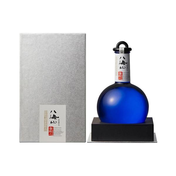 八海山 純米大吟醸 金剛心 浩和蔵仕込 青 800ml 化粧箱入り はっかい