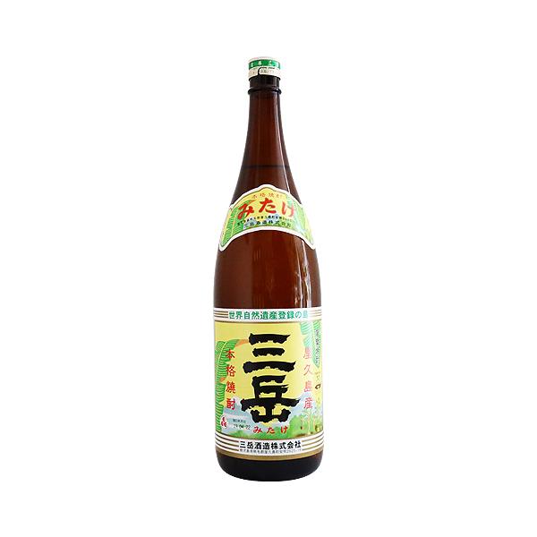 他サイト： 三岳 芋焼酎 25度 1800ml みたけ 三岳酒造 父の日ギフトの商品画像