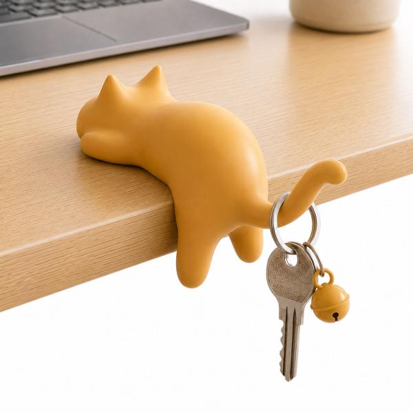 猫のバックハンガー 猫のキーフック 猫の尻尾 ネコ 尻尾 バックフック