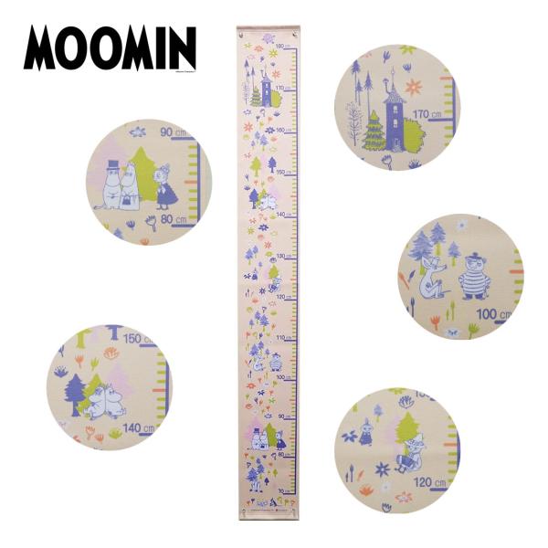 ムーミンの身長計です。壁に取り付けるタイプの身長計です。貼り付けるタイプの身長計ではありません。70cmから180cmまで測定できます。床から70cmの高さと本体目盛りの70cmを合わせてピンなどで固定し設置してください。身長を測るのが楽し...