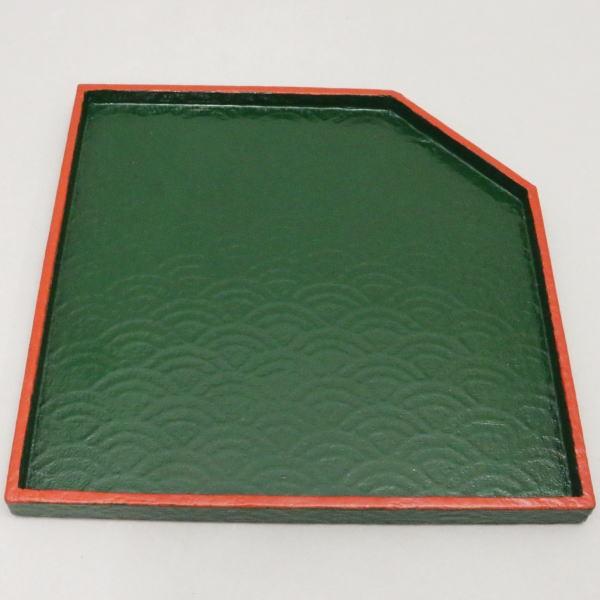 茶道具 菓子器 干菓子器 角切 青海盆 川瀬表完工房 茶道 茶道具 菓子器 干菓子器 角切 青海盆 川瀬表完工房 茶道