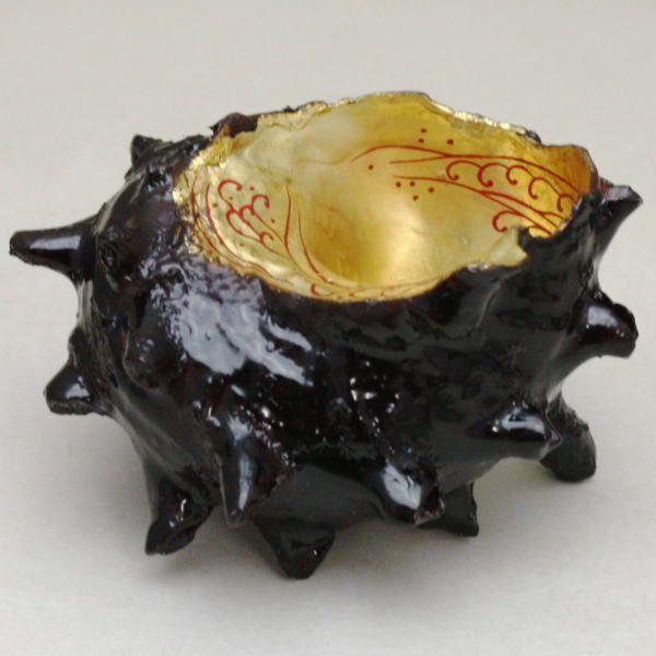 茶道具 蓋置 栄螺 川瀬表完作 木箱 さざえ サザエ 茶道 : 茶道具 茶道具 蓋置 栄螺 川瀬表完作 木箱 さざえ サザエ 茶道 : 茶道具