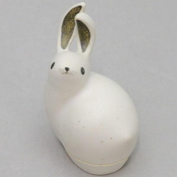 9月初め入荷予定)茶道具 お月見 香合 兎 今岡三四郎作 茶道 9月初め入荷予定)茶道具 お月見 香合 兎 今岡三四郎作 茶道
