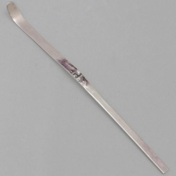 茶道具 茶杓 南鐐茶杓 銀製 木村清雲作 重量約29g 茶道 : 茶道具いまや