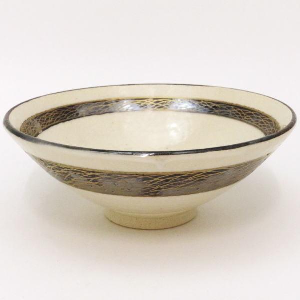 茶道具 抹茶茶碗 平茶碗 白地に武蔵野 杉田祥平作 清閑寺窯 茶道 茶道具 抹茶茶碗 平茶碗 白地に武蔵野 杉田祥平作 清閑寺窯 茶道