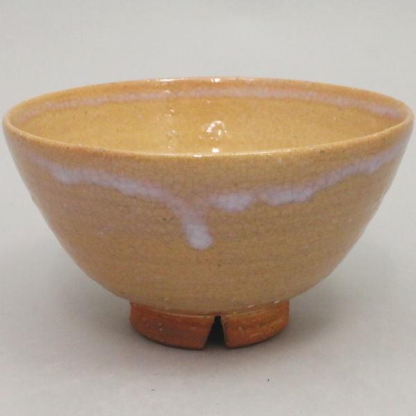 茶道具 抹茶茶碗 萩焼き 枇杷色 井戸型 吉野桃李作 桃李窯 茶道 茶道具 抹茶茶碗 萩焼き 枇杷色 井戸型 吉野桃李作 桃李窯 茶道