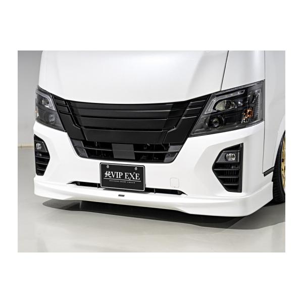 キャラバンNV350・E26 純VIP EXE TYPE2 フロントハーフスポイラー ※車