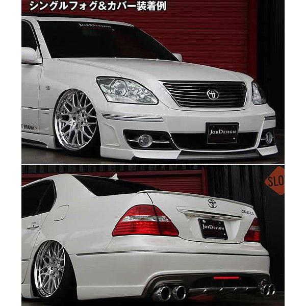 セルシオ30後期 ワールドプレミアム8 専用マフラーカッターType3（左右