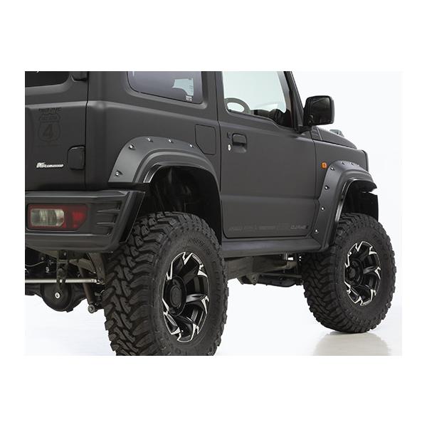 送料無料　シェビーバン バンデューラ オーバーフェンダー トヨタ202 ブラック imcshop_1010190755