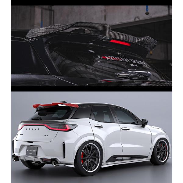 Luke レクサスLBX 4BA-GAYA16 スポーツライン ブラックレーベル【FRP】 リア