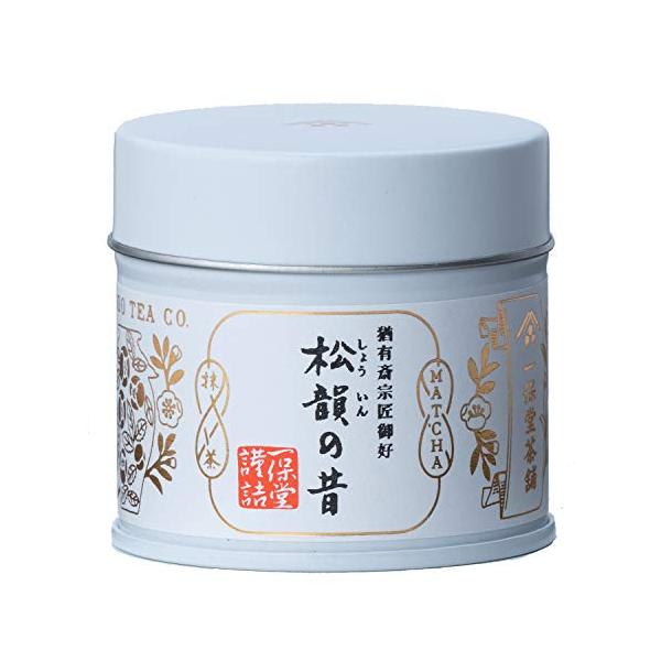 抹茶 一保堂茶舗 松韻の昔（しょういんのむかし）20g缶 | 日本茶